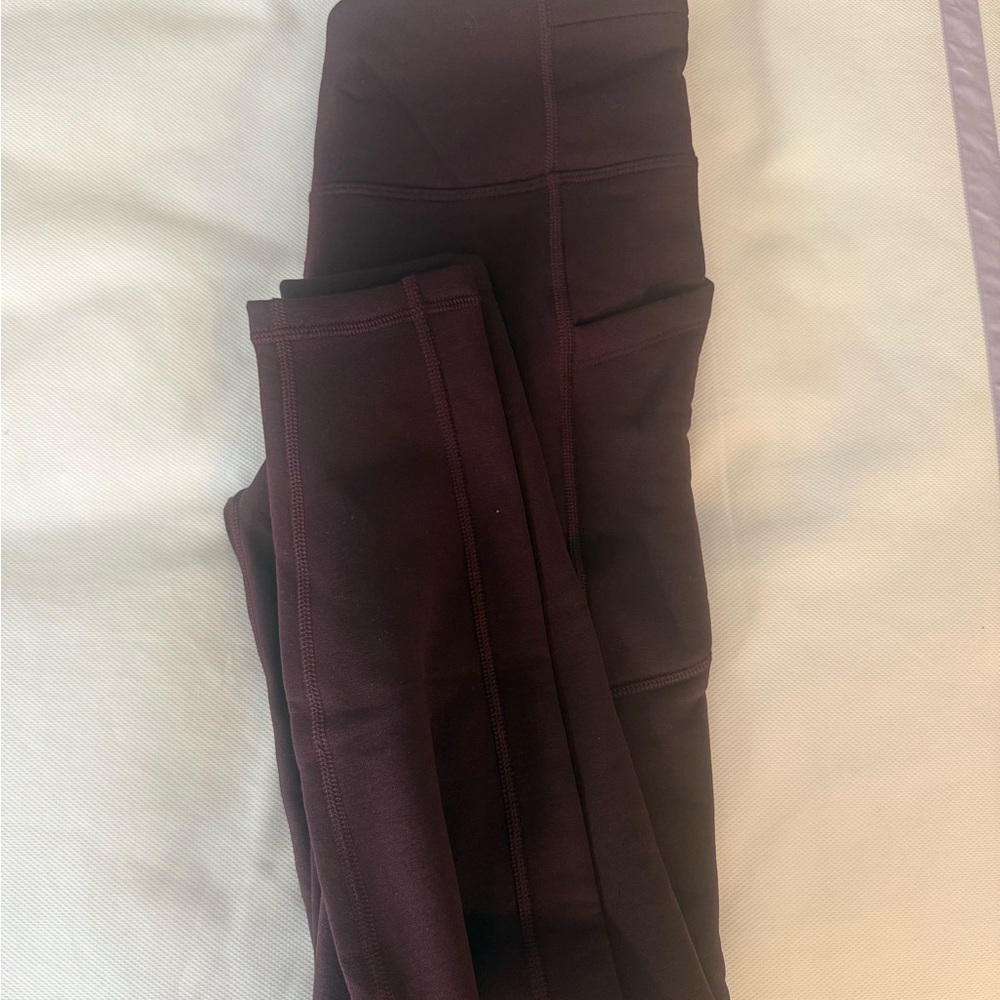 Athleta Cabernet altitude polartec leggings - Picture 3 of 9